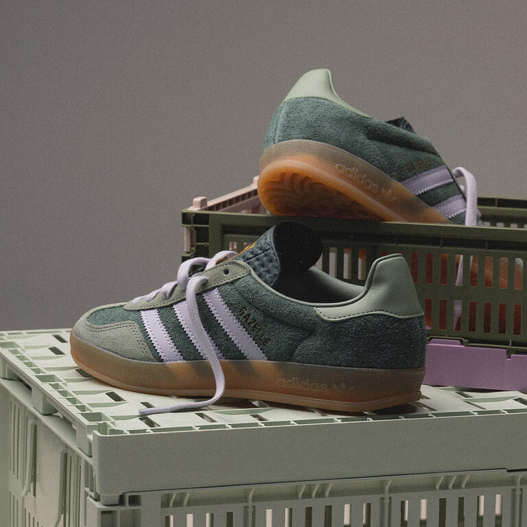 

Кроссовки gazelle indoor Adidas, зеленый