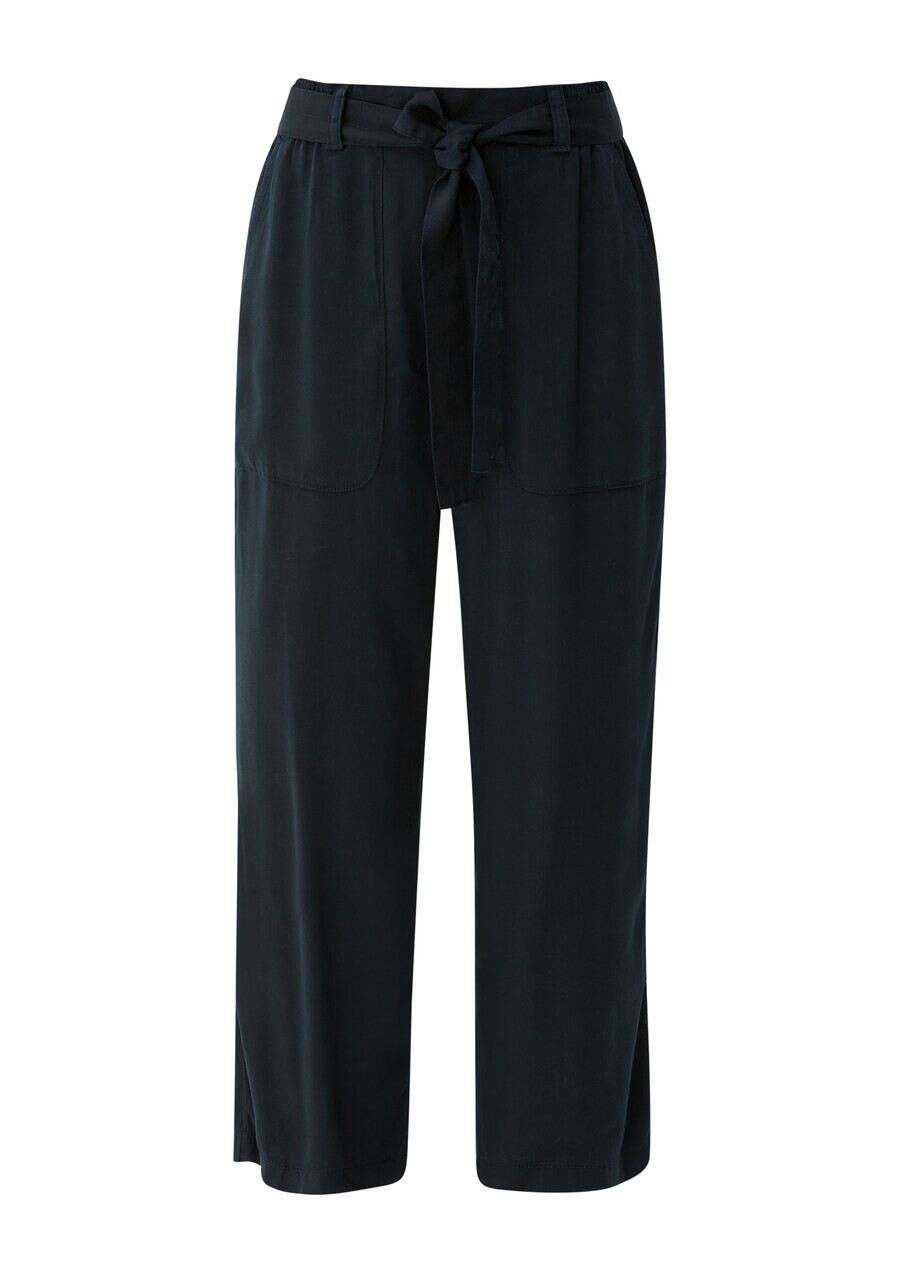 

Тканевые брюки s.Oliver Loose fit Pants, антрацит