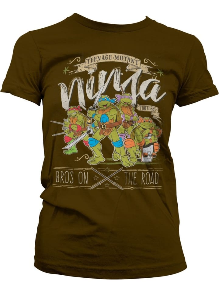

Футболка Teenage Mutant Ninja Turtles, коричневый