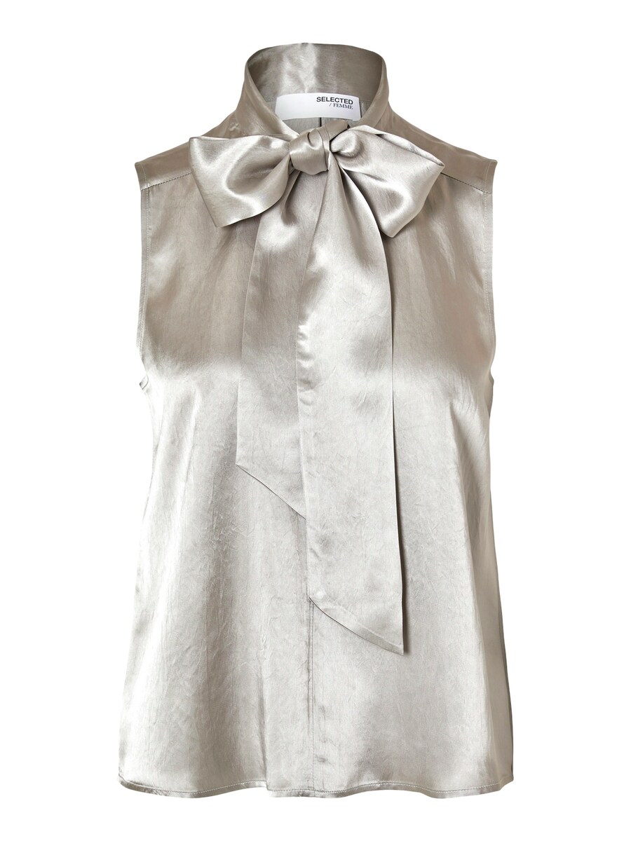 

Блуза SELECTED SLFSELENE, цвет Silver grey