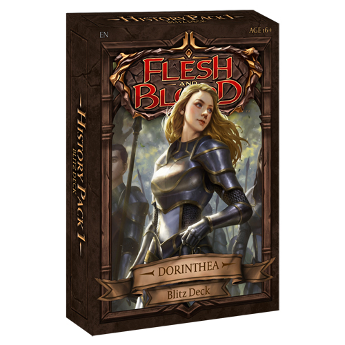 

Карточная игра Flesh And Blood: History Pack 1 – Blitz Deck – Dorinthea