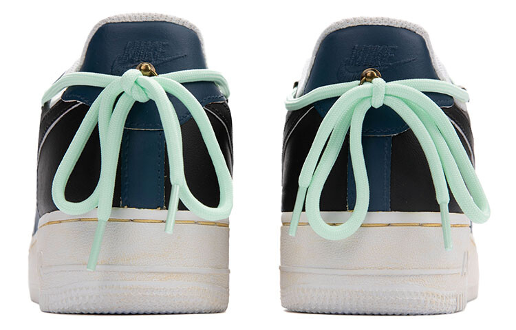 

Кроссовки Nike Air Force 1 Skateboard Shoes Men Low-Top Black Blue/White/Green