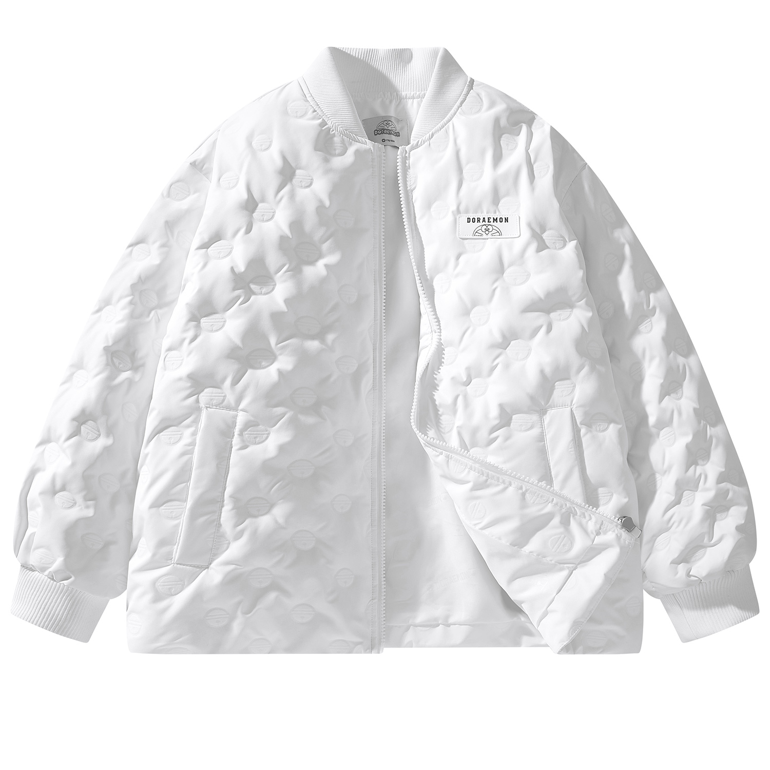 

Пуховик Unisex Doraemon, черный (ветрозащитный воротник)