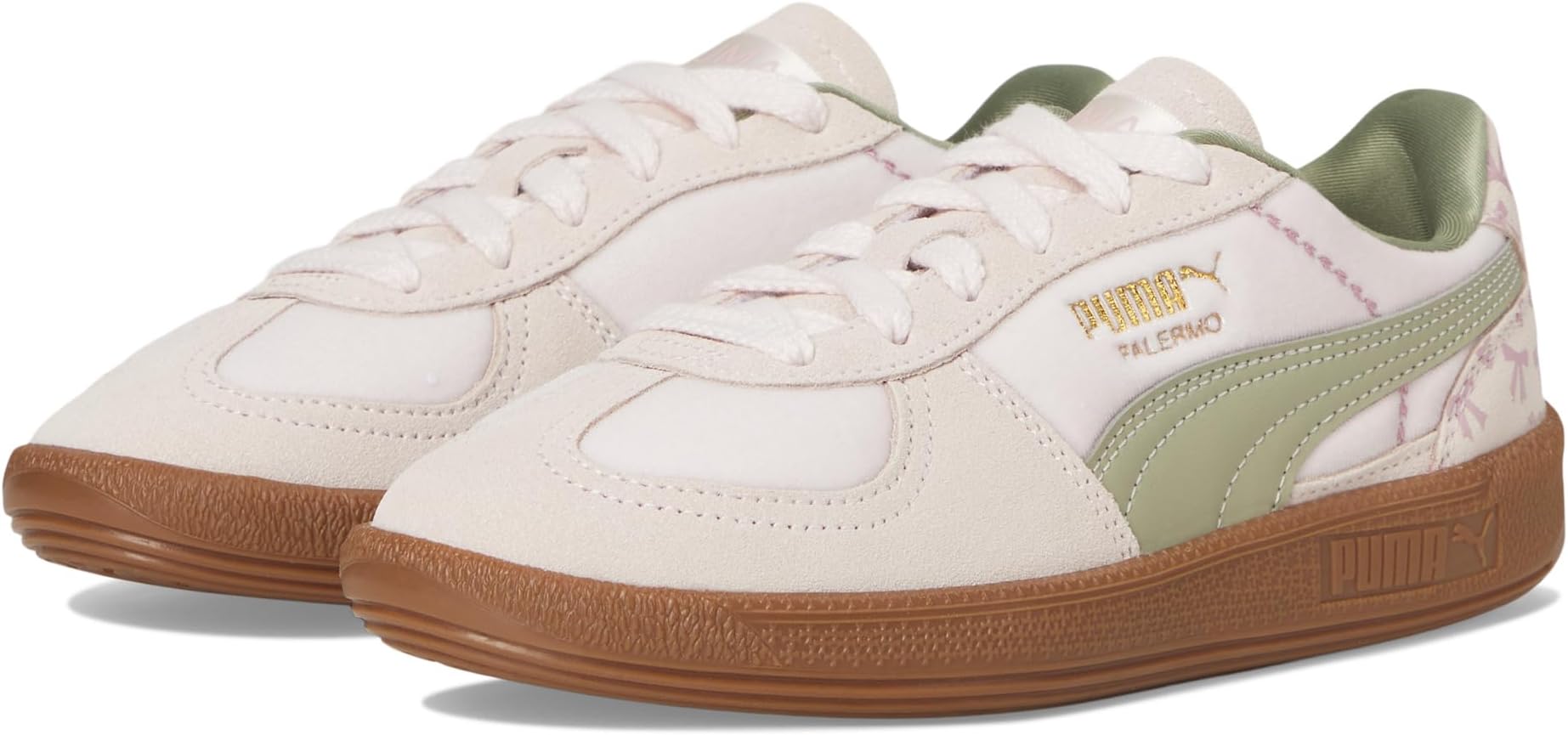 

Кроссовки PUMA Kids Palermo Shoes, Jasmine Flower/Lux Army