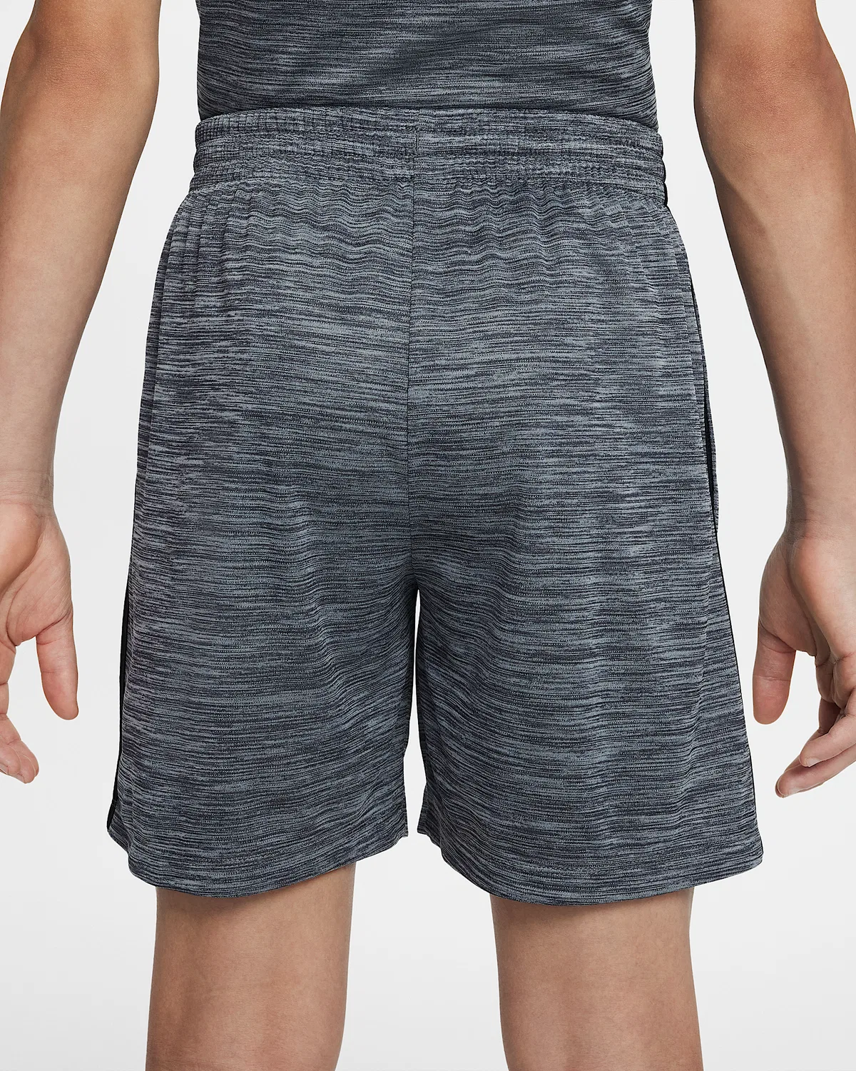 Детские шорты Nike Dri-FIT Big Kids' (Boys') Multi, Black/Light Smoke Grey/Black/White — фото 3