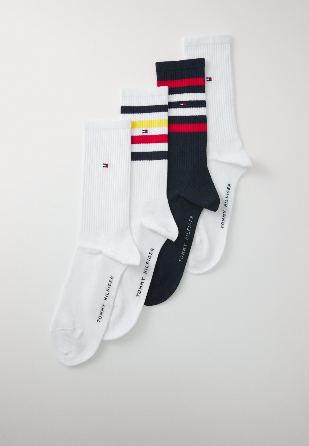 

Носки MEN SPORT STRIPE 4 PACK Tommy Hilfiger, белый
