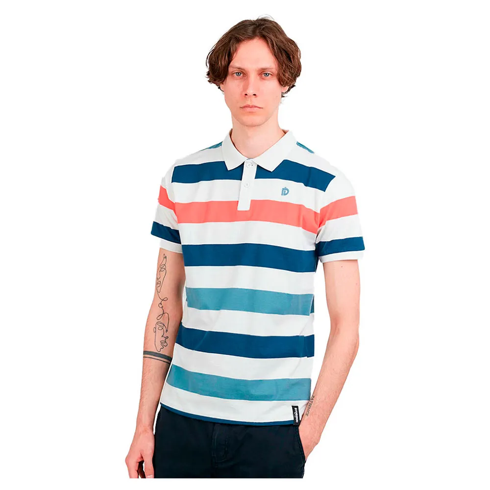 

Поло с коротким рукавом Fundango 1PSAE15 Incognito Stripe, белый