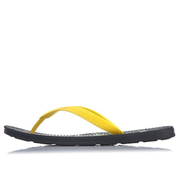 

Тапочки disney crossover ln floper colorblock casual yellow black flip-flops Li-Ning, желтый