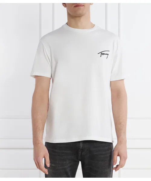 

Фирменная футболка Regular fit Tommy Jeans, белый