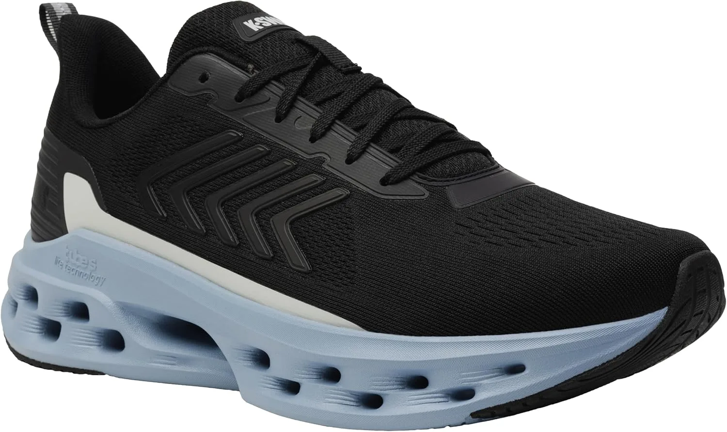Мужские кроссовки K-Swiss Melrose Tubes Lite, черный/синий/серый — фото 2