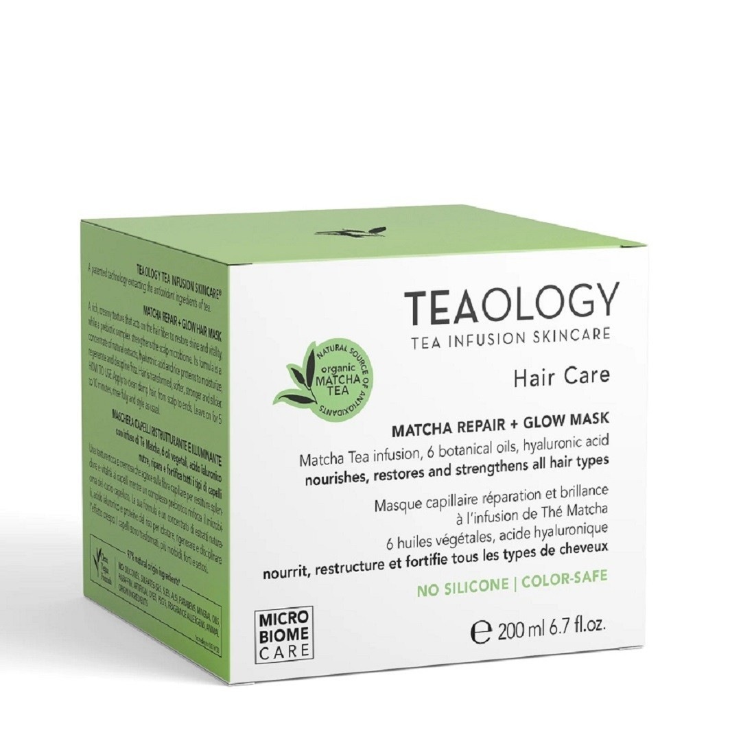 Маска для волос matcha hair repair mask Teaology, объем 200 мл — фото 3