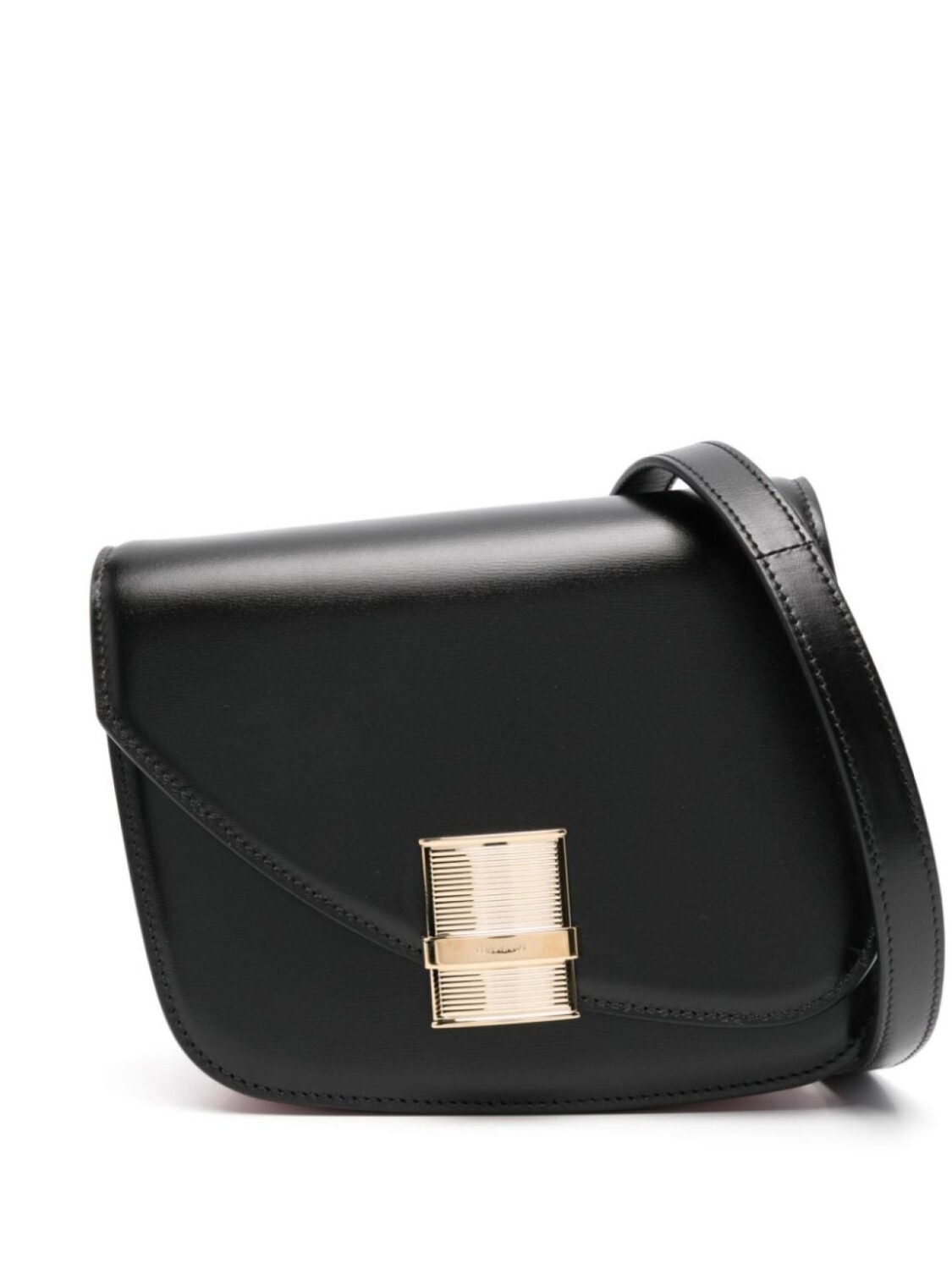 

Ferragamo маленькая сумка через плечо Fiamma, черный