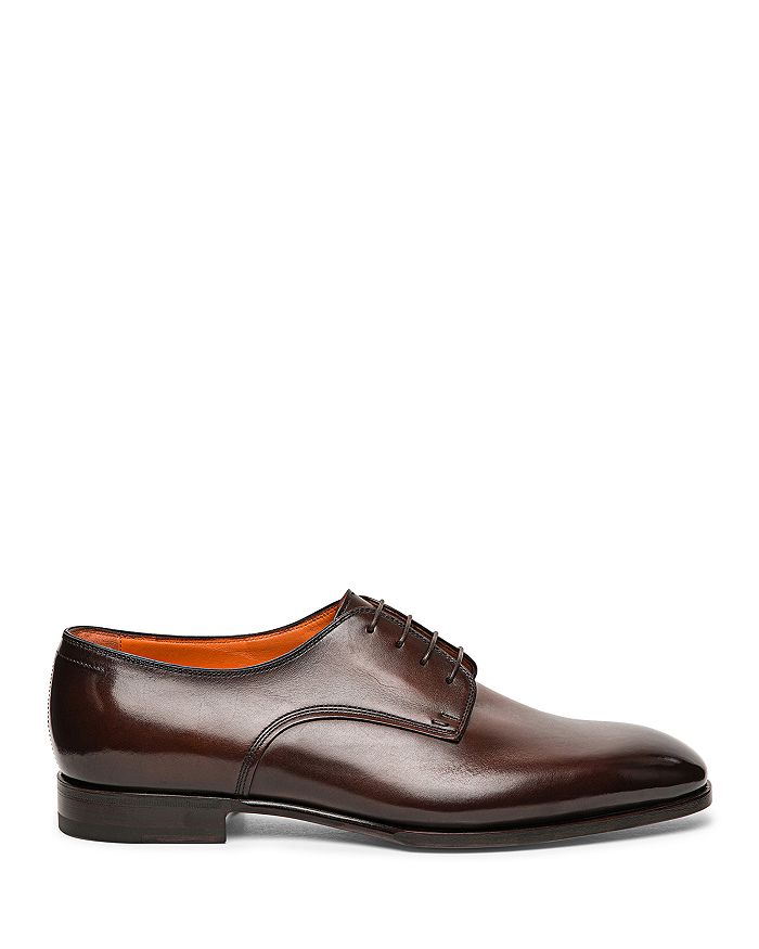 

Мужские туфли Adrian Plain Toe Santoni, коричневый