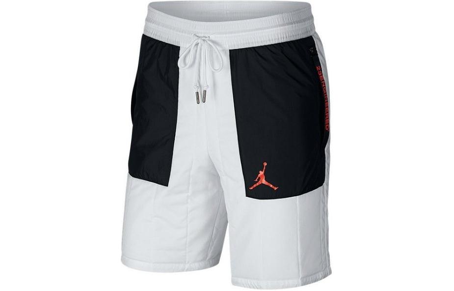 Air 23 Engineered Casual Shorts Мужские Jordan, черный/белый — фото 3