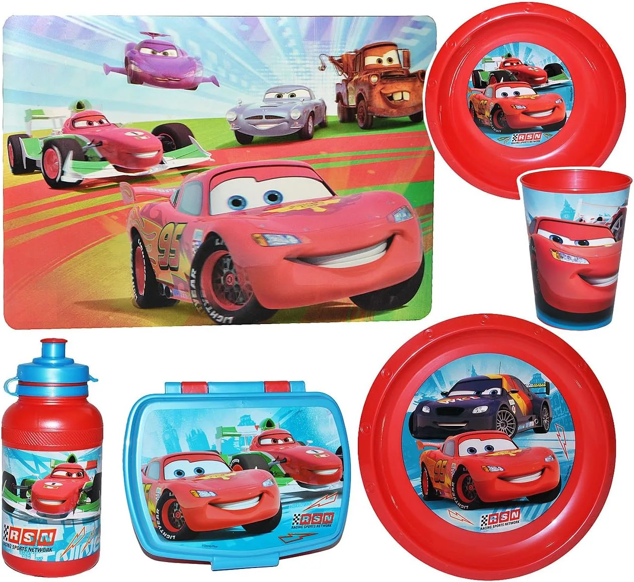Детская тарелка для супа и каши с машинкой Lightning McQueen alles-meine.de GmbH — фото 4
