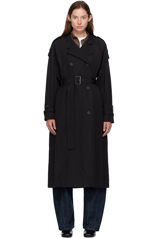 

Тренч Matte Trevoux Moncler, черный