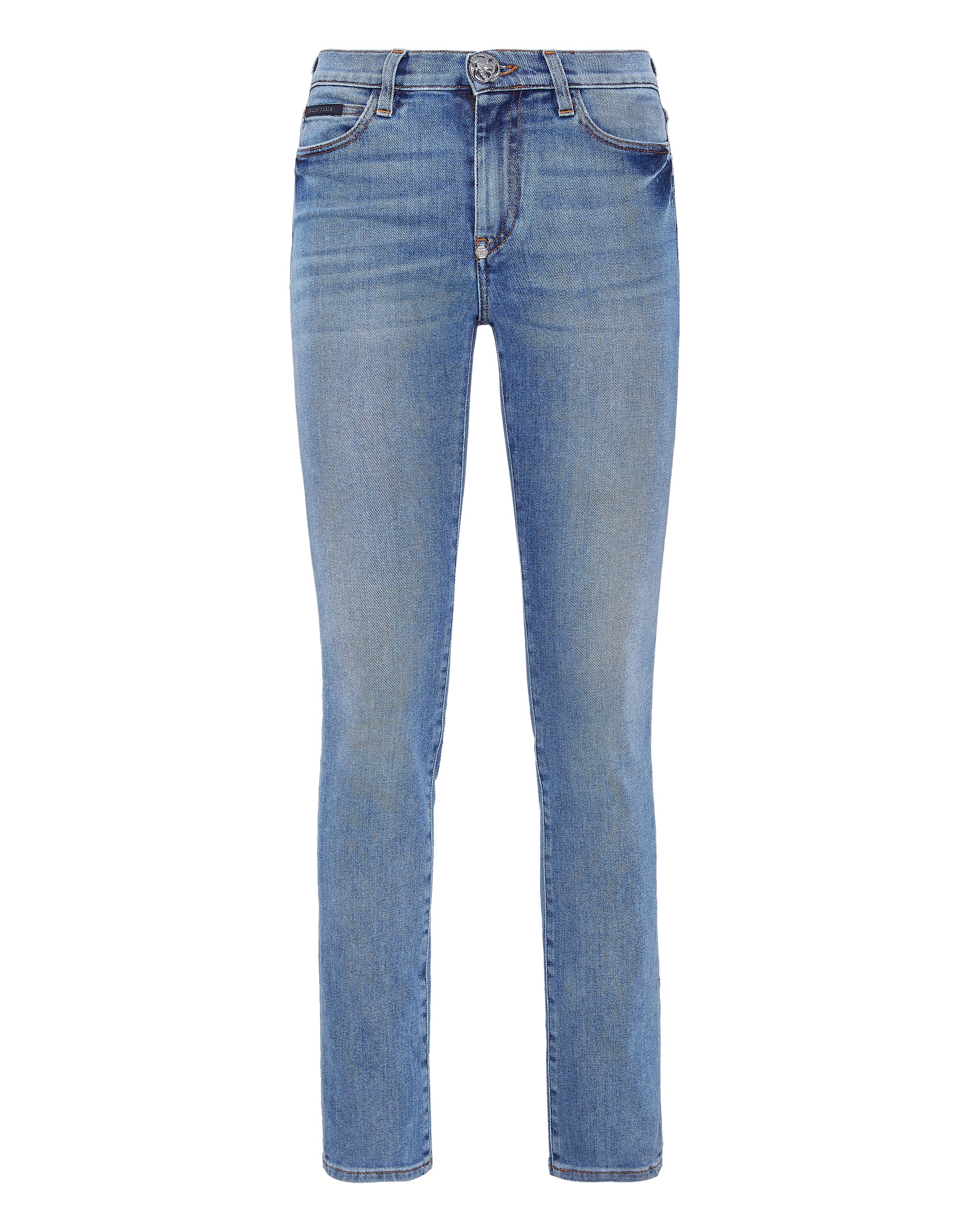 

Джинсовые брюки, стандартный крой PHILIPP PLEIN, цвет pacific blue