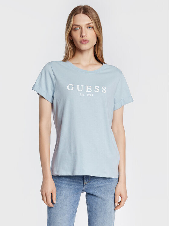 

Футболка стандартного кроя Guess, синий