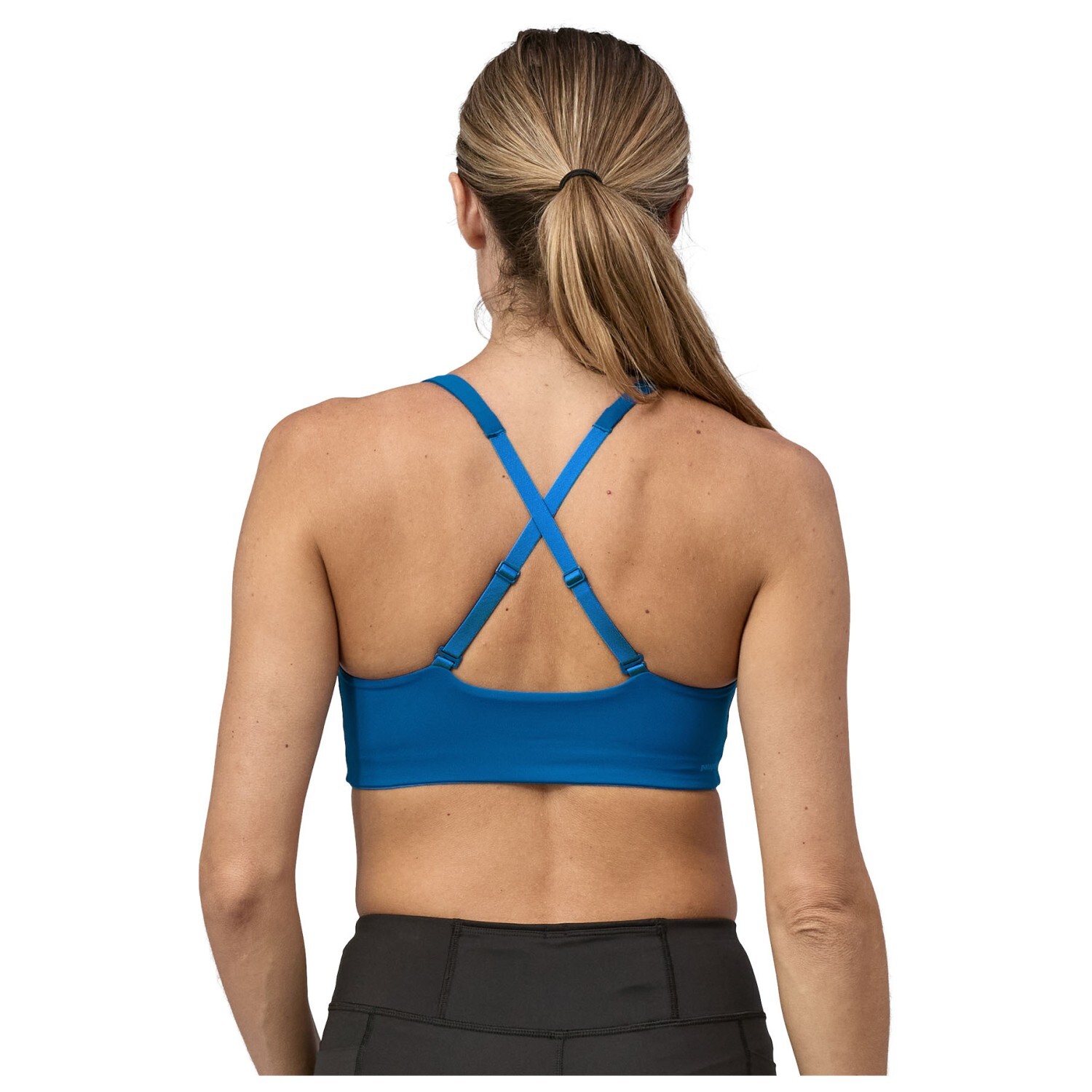 Спортивный бюстгальтер Patagonia Women's Maipo Low Impact Adjustable Bra, черный — фото 4