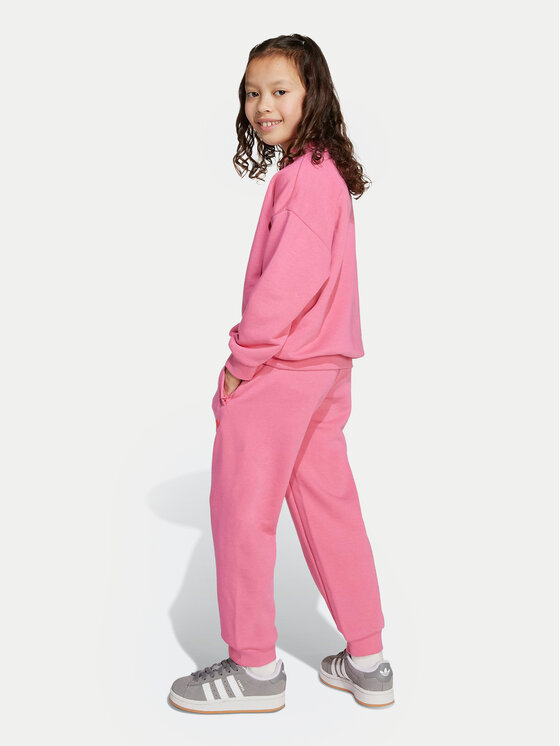 Спортивный костюм loose fit JY1152 Adidas, розовый — фото 4