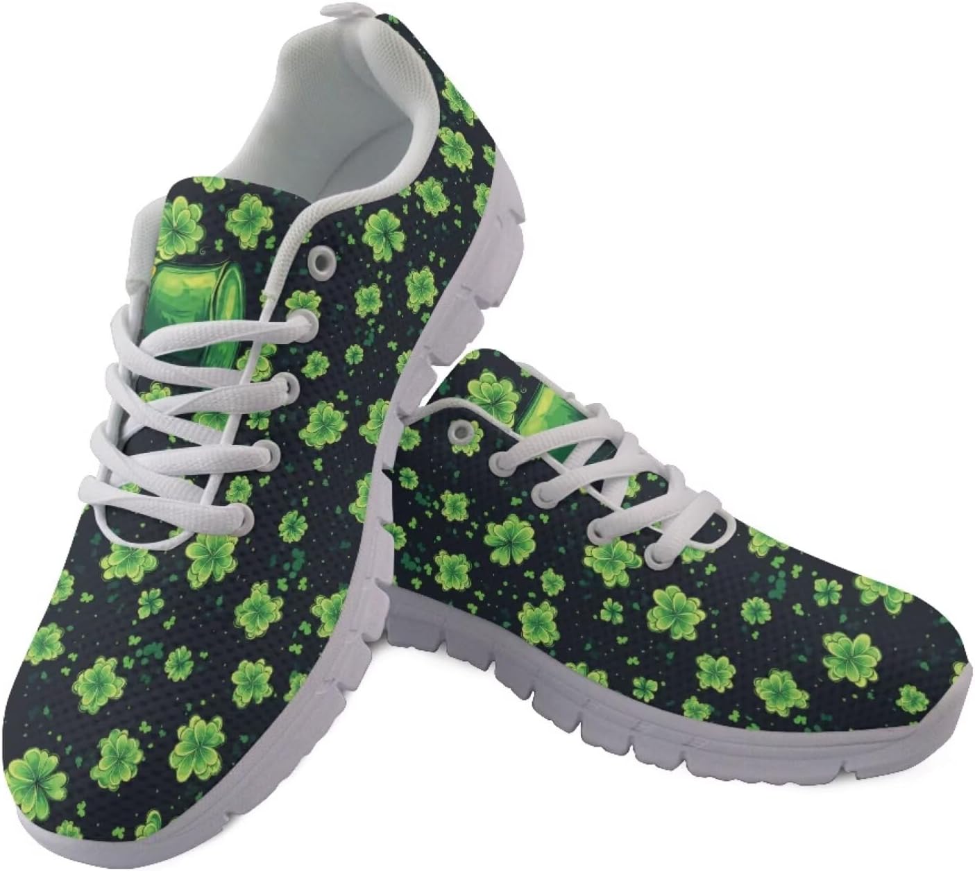 

Мужские кроссовки Jeiento с американским флагом, модные спортивные беговые кроссовки, повседневная обувь для путешествий и прогулок, плоская, дышащая, зеленый