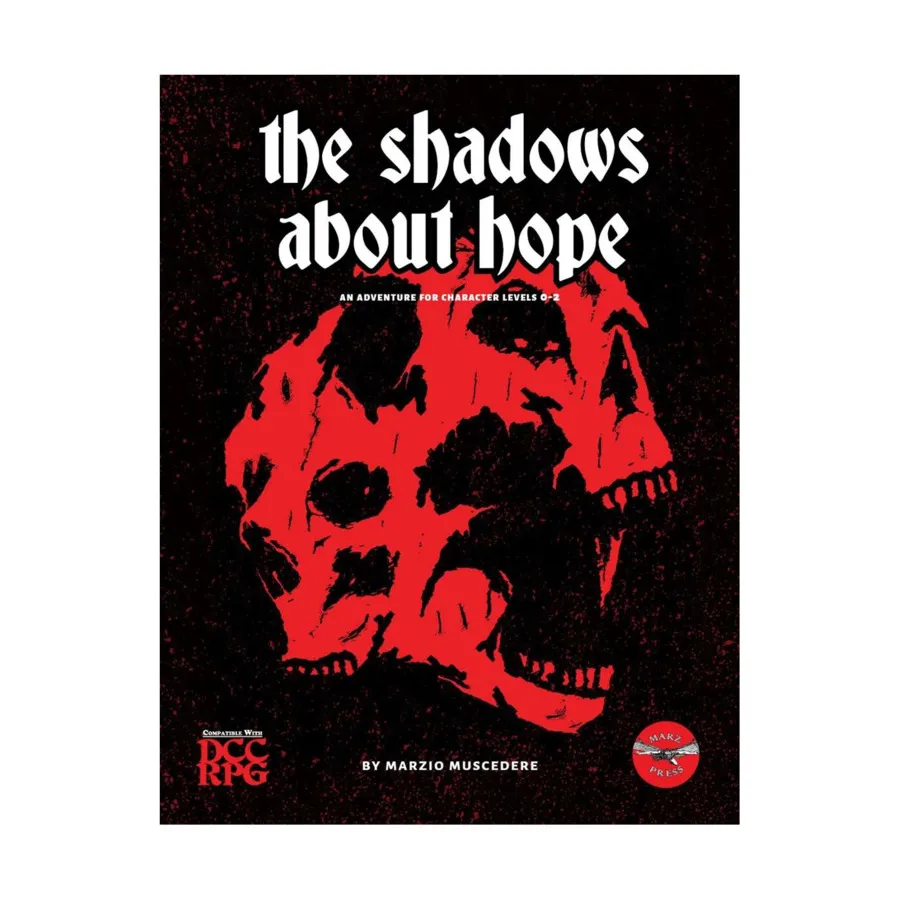 

Shadows About Hope, Role Playing Games (Marz Press), мягкая обложка