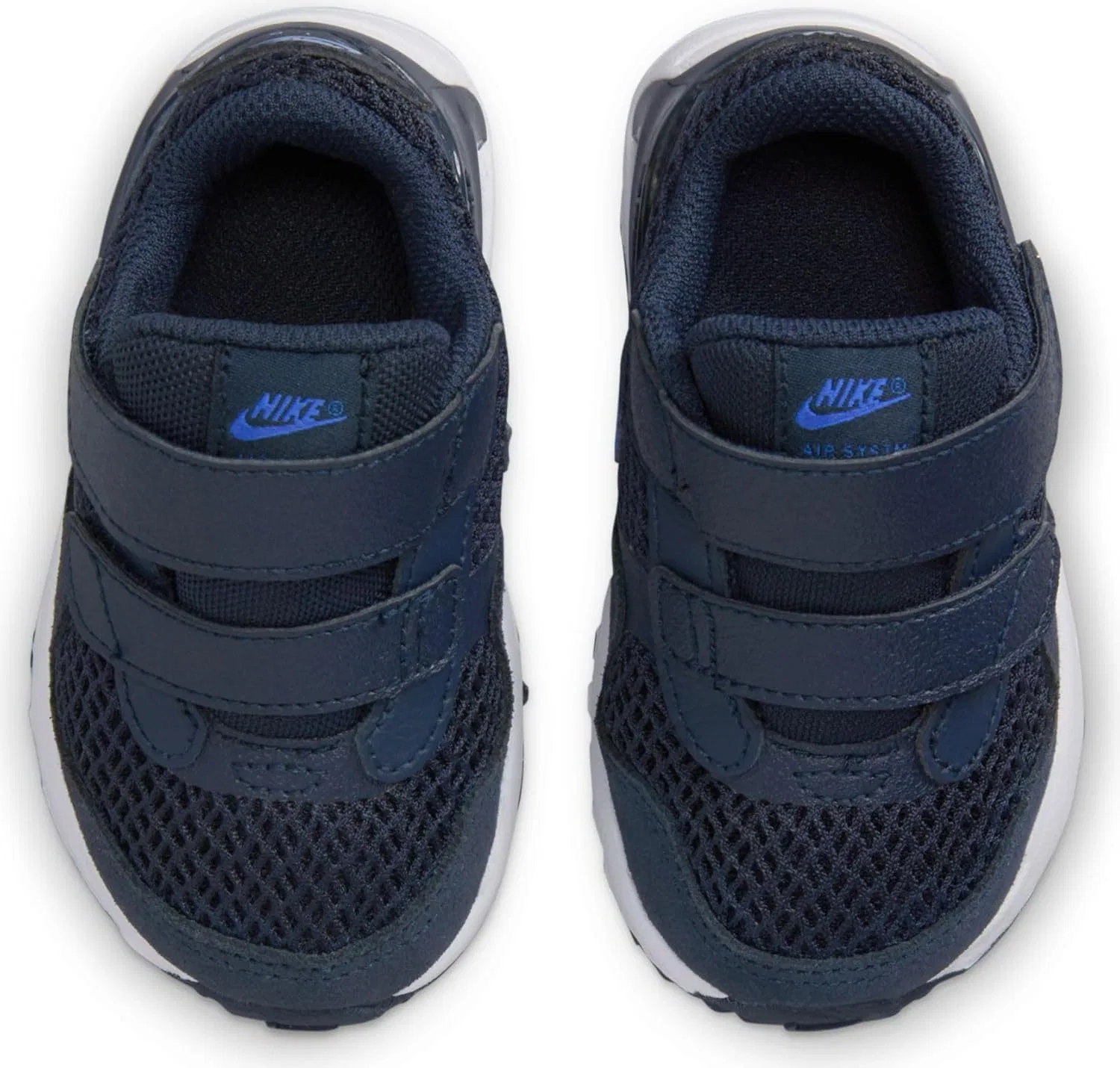 Детские кроссовки Nike Air Max Systm (Td), Obsidian Hyper Royal White — фото 3