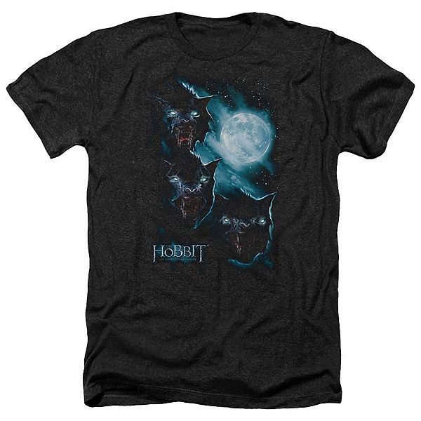 

Футболка the hobbit three warg moon adult heather Licensed Character