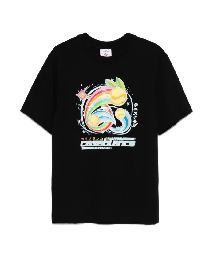 

Стильная черная футболка для мужчин Casablanca, черный