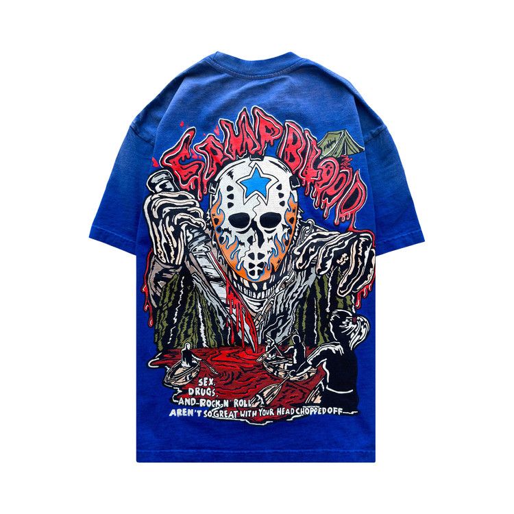 

Футболка Warren Lotas Camp Blood T-Shirt, Faded Cobalt