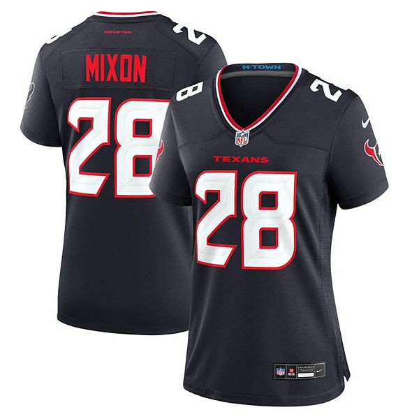 

Женская игровая футболка Joe Mixon Houston Texans в цвете navy Nike