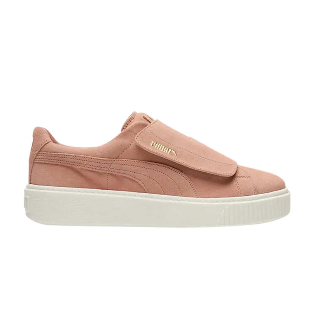 

Кроссовки Wmns Suede Platform Strap Puma, коричневый