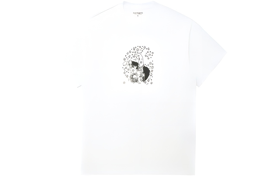 

Carhartt WIP Футболка SS24 мужская белая, Белый, Carhartt WIP Футболка SS24 мужская белая