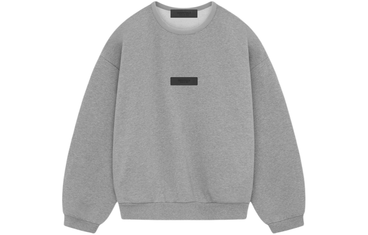Детская толстовка Fear Of God Essentials, цвет Dark Heather Oatmeal