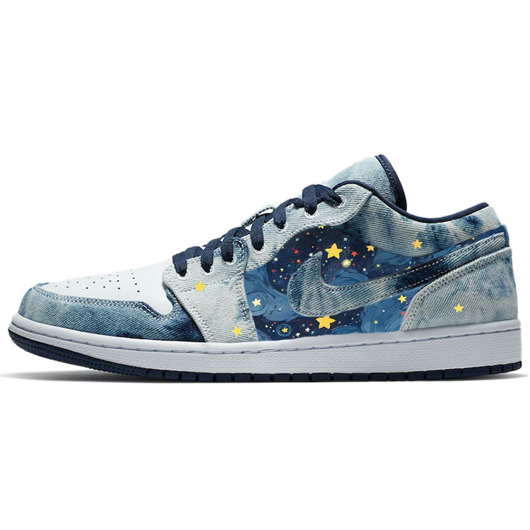 

Баскетбольные кроссовки Air 1 Vintage Men Low-Touch Blue/White Jordan