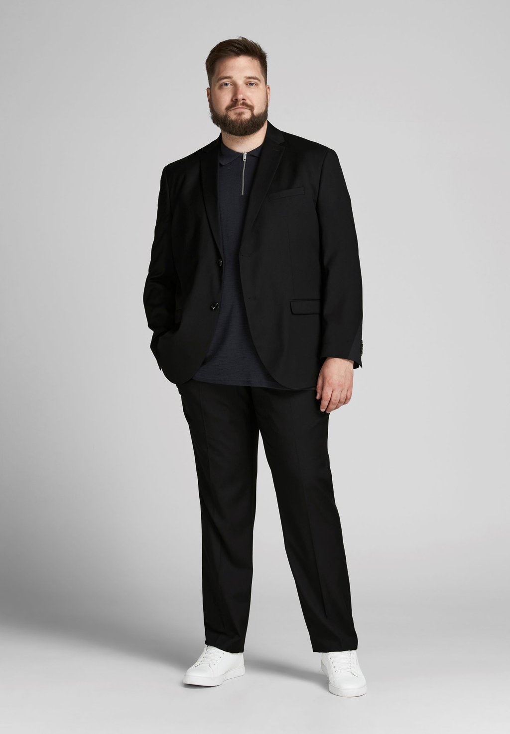 

Костюм JPRFRANCO SUIT PLUS SIZE Jack & Jones, черный