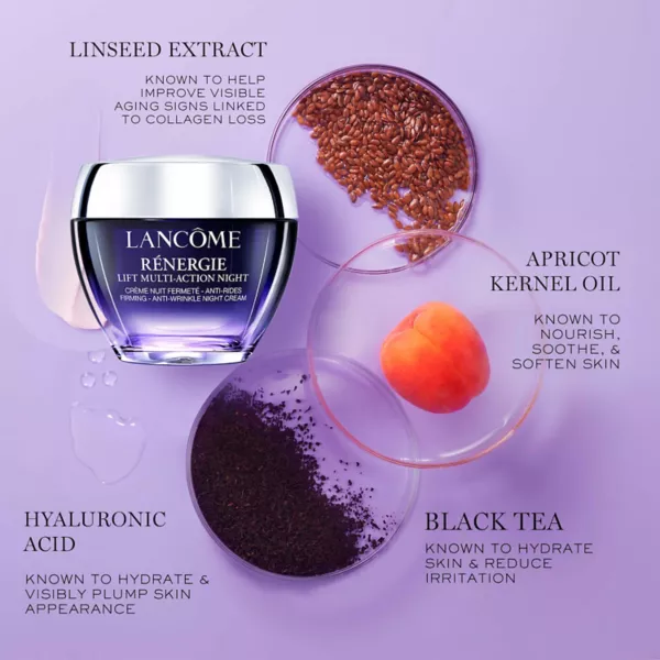 Renergie Lift многофункциональный ночной крем для ухода за кожей Lancome — фото 2
