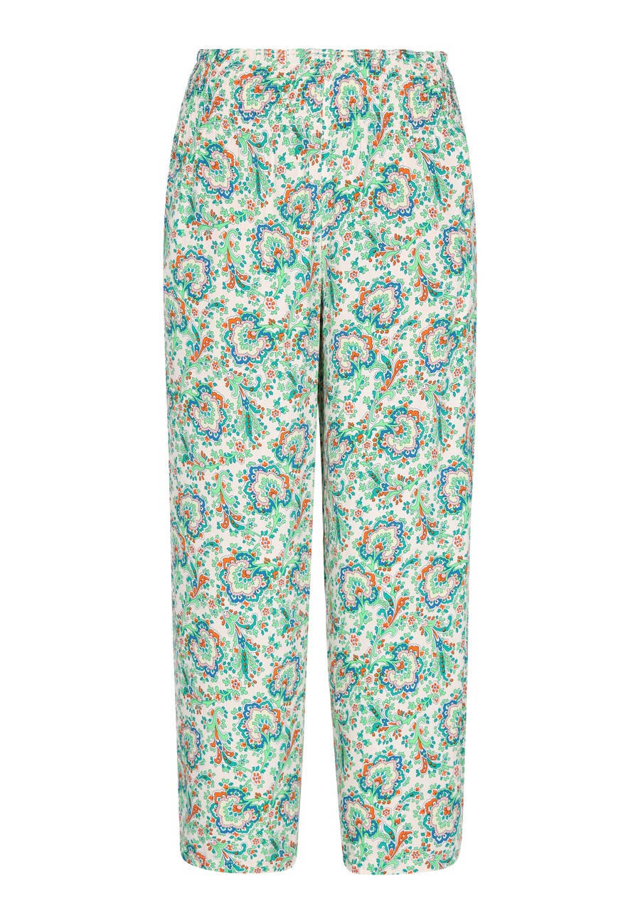 

Широкие брюки usha FESTIVAL, зеленый/белый