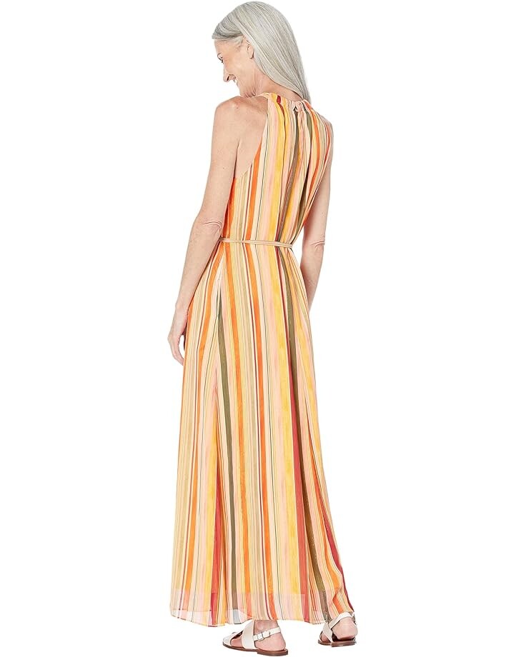 

Платье Maggy London Halter Maxi Dress, цвет Cream/Rose Dawn