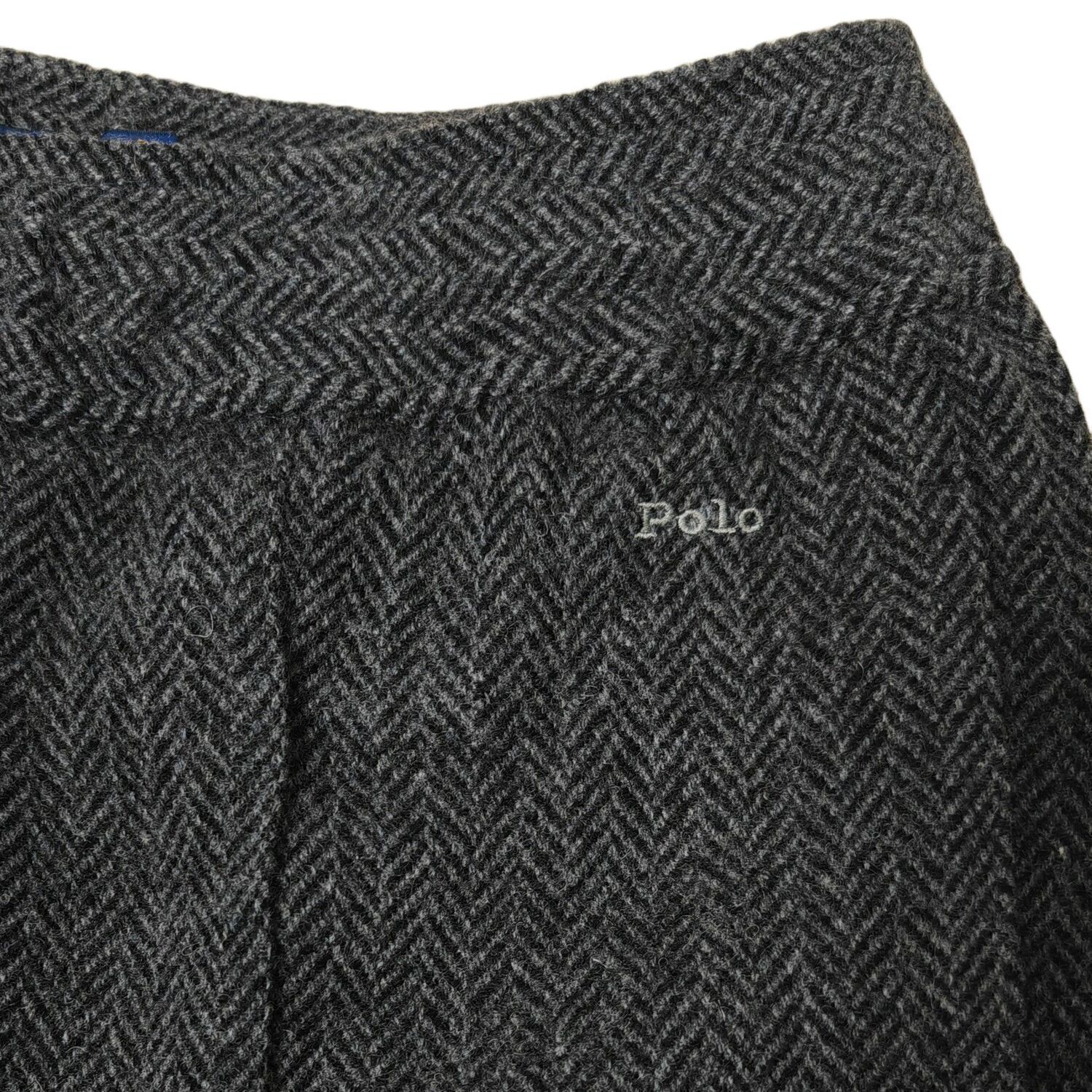 Вязаные спортивные штаны для женщин Polo Ralph Lauren, charcoal серый — фото 4