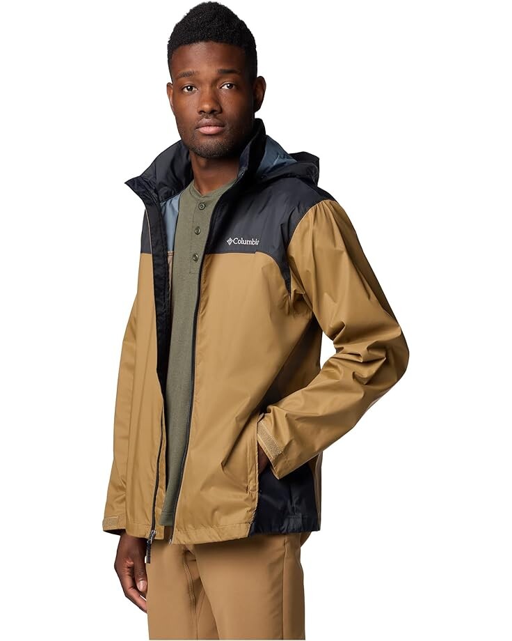 

Куртка Columbia Glennaker Lake II Rain Jacket, цвет Delta/Black