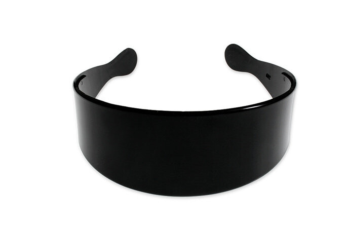 

Черная очень широкая повязка для волос Jubileo