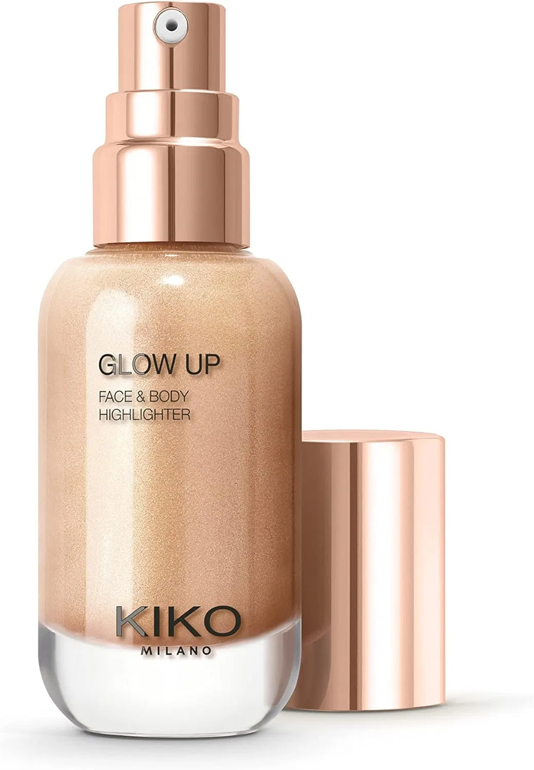 Хайлайтер для лица и тела Kiko Milano Glow Up 01 Champagne 30 мл