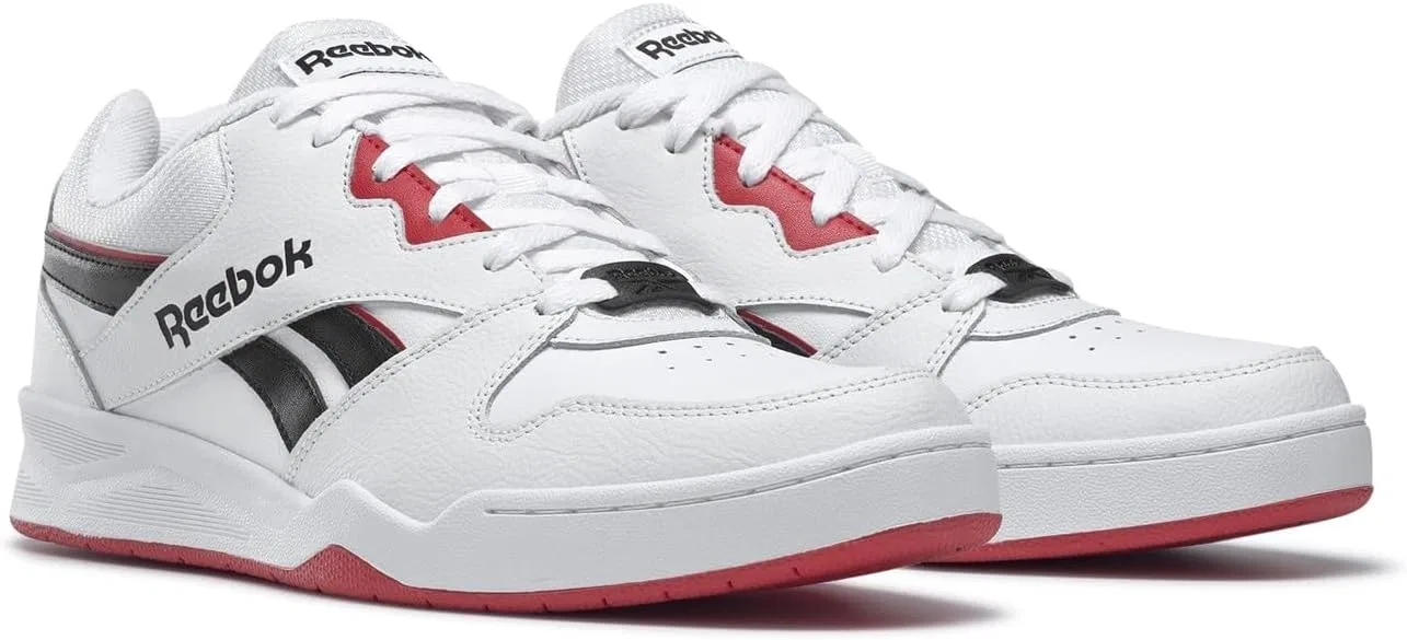 Мужские кроссовки Reebok BB4500 Low 2, Ftwr White Core Black Vector Red — фото 4