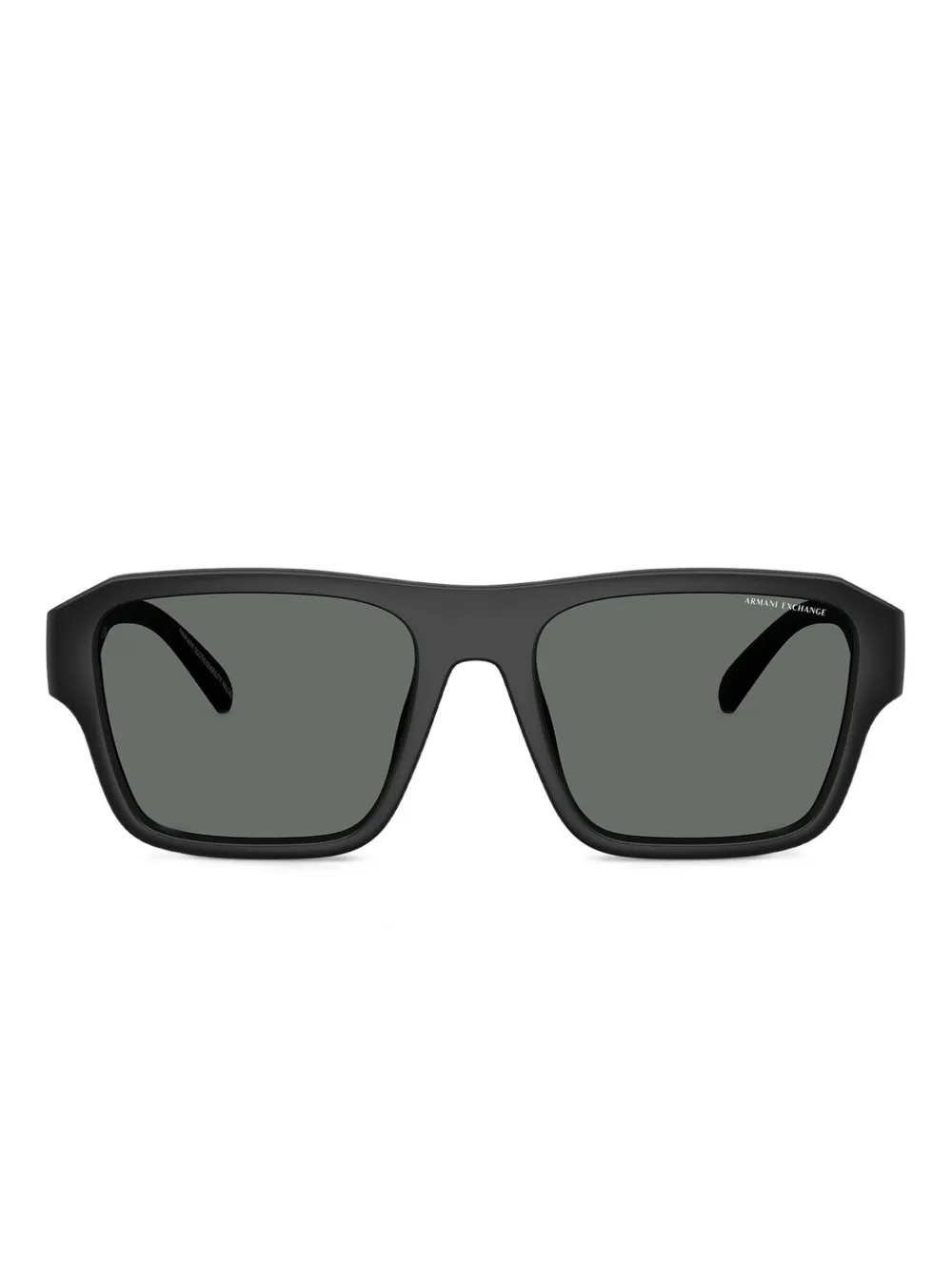 

Солнцезащитные очки в квадратной оправе Armani Exchange, черный
