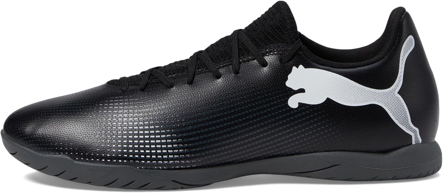 Кроссовки PUMA Future 7 Play Indoor Training, цвет Puma Black/Puma White — фото 4