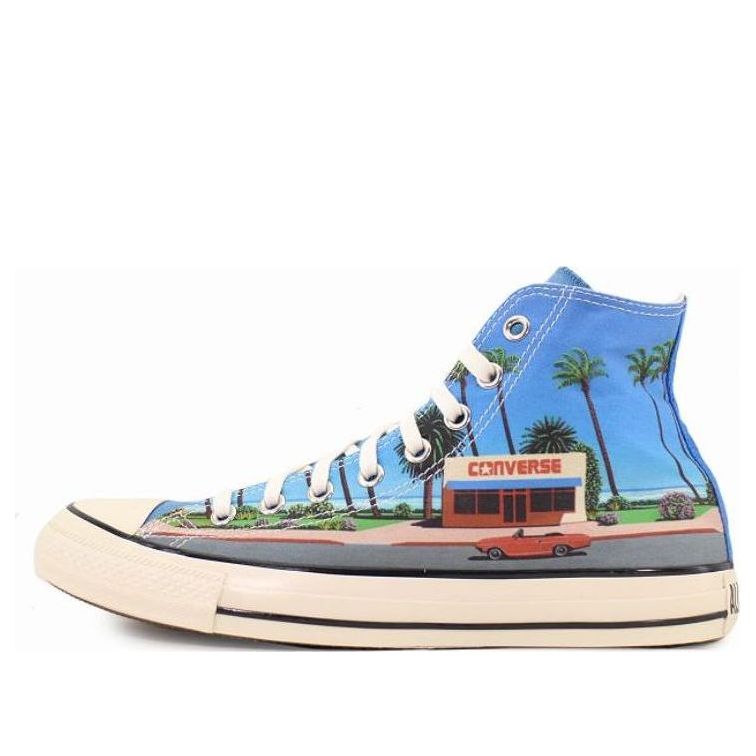 

Кеды Converse All Star US Hi x Hiroshi Nagai, синий