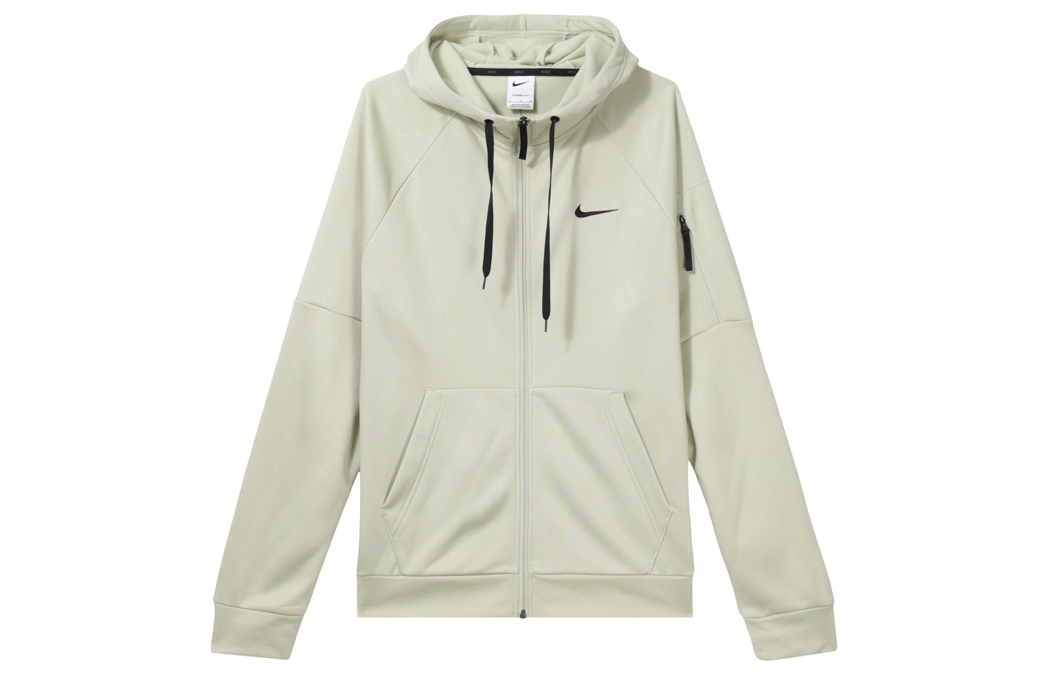 Термобельевая толстовка мужская светло-оливкового цвета Nike — фото 2