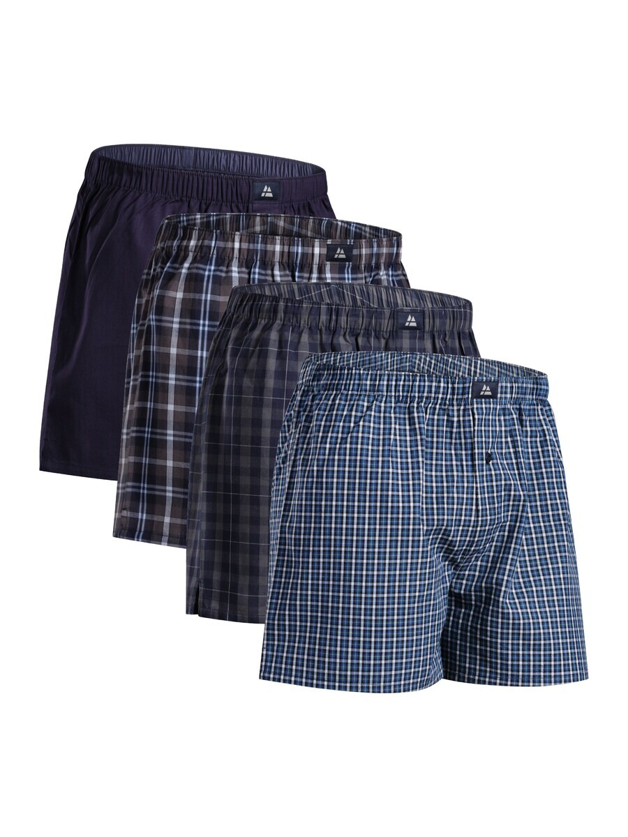 

Боксеры DANISH ENDURANCE Boxer shorts Organic Woven, цвет Blue/Dark blue
