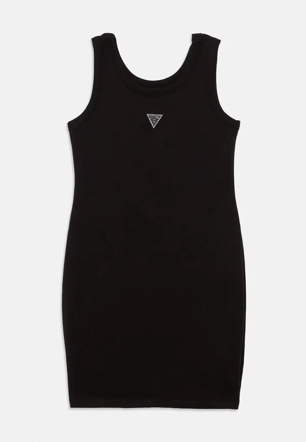 Платье-Майка для юниоров, трикотажное платье Guess, Jet Black — фото 3